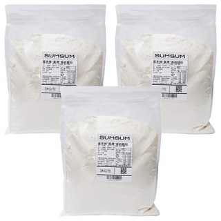 嘉禾牌 黃僑高筋麵粉, 3kg, 3包