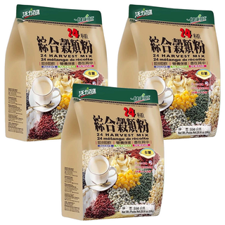 健康時代 24種綜合榖類粉 有糖, 850g, 3包