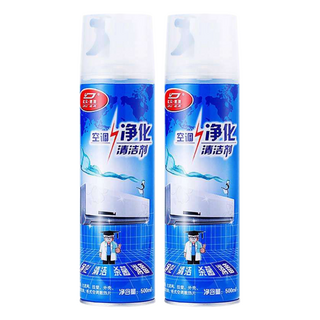 DUER 杜爾德澳 冷氣空調清潔劑 2瓶 Set 活性劑去污 去離子水 滲透劑 大防白, 500ml, 482g, 1組