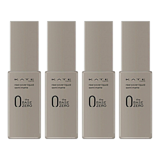 KATE 凱婷 台灣公司貨 零瑕肌密柔霧粉底液 30ml, 02 自然色, 4瓶