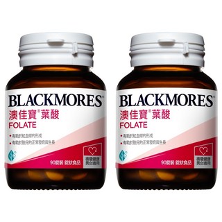 BLACKMORES 澳佳寶 葉酸錠狀食品, 180顆, 2罐