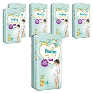 Pampers 幫寶適 台灣公司貨 一級幫拉拉褲/尿布 9~14kg, L, 288片