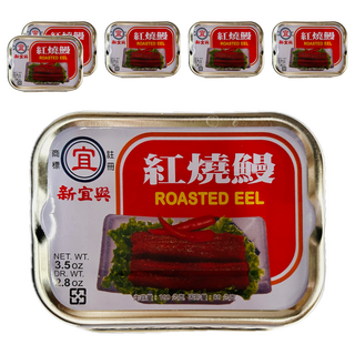 新宜興 紅燒鰻 100g x 三罐入, 6組