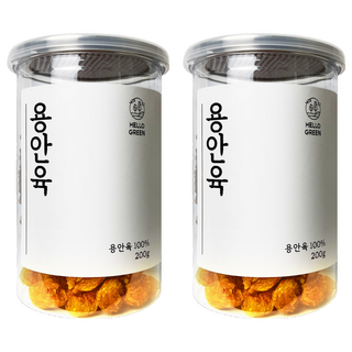 Hello Green 龍眼肉, 2個, 200g