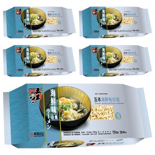 五木 海鮮味拉麵, 321g, 5包