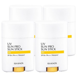 ISA KNOX 伊莎諾絲 UV Sun Pro 365輕盈防曬棒 SPF50+ PA++++, 4支, 19g