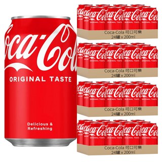 Coca-Cola 可口可樂 迷你罐 Original, 200ml, 96罐