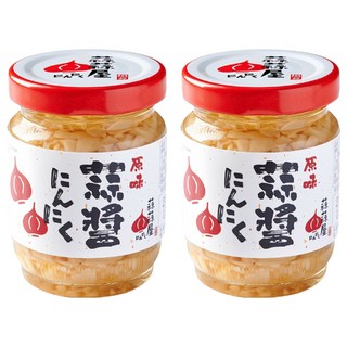 蒜蒜屋 原味蒜醬 精選台灣雲林蒜頭 獨家切片技術 油鹽封存, 125g, 2罐