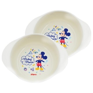 pigeon 貝親 迪士尼寬口碗 5個月以上, 米奇, 2個