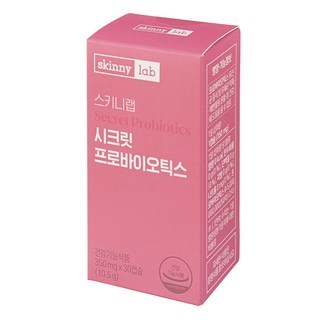 skinny lab 秘密益生菌, 1個, 30片