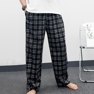 소프트홀릭 남성용 통기성 빅사이즈 잠옷 바지