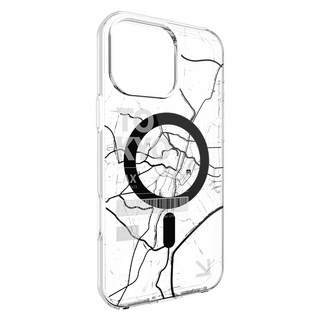 MAGEASY Urban M 3D視覺防摔磁吸殼 耐衝擊, 2024 iPhone 兩鏡頭 小尺寸, 東京