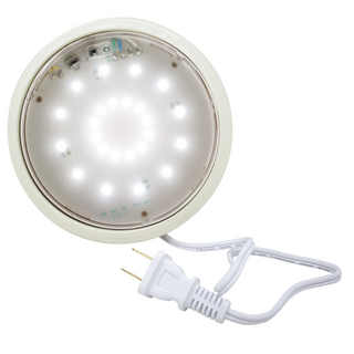 雙手萬能 吸頂壁掛兩用緊急照明燈 LED 1.68W x24顆 台灣製, SH-24E-C, 14.9 x 14.9 x 3.3cm, 1個
