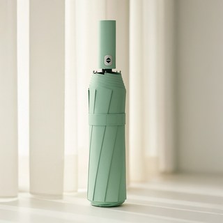 Howvely 優質 24K UV 防紫外線折疊式一鍵三折自動雨傘陽傘