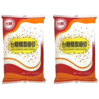 台糖 精製細砂糖, 2kg, 2袋