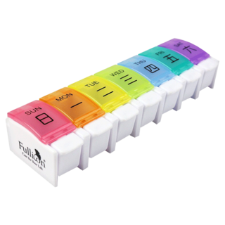 Fullicon 護立康 彩虹7日單色彈跳保健盒, 1個