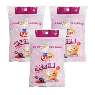 活益比菲多 益生菌軟糖，黃金發酵，醒釀最美麗的風味, 75g, 3包