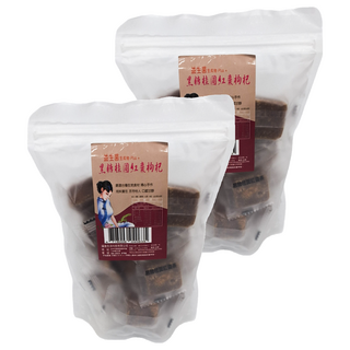 蔡薑君 益生菌黑糖桂圓紅棗枸杞, 250g, 2袋