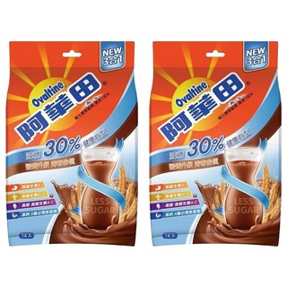 阿華田 減糖營養巧克力麥芽飲品 健康有型, 31g, 220毫升, 14包, 2袋
