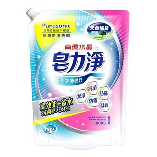 南僑水晶 皂力淨洗衣液體皂, 1.6kg, 1包