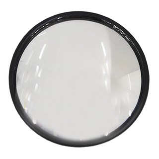 開運陶源 凸透鏡，直徑約9.5公分，鎮宅化煞，避邪旺財, 1個, 黑色