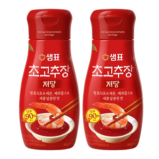 Sempio 膳府 低糖醋辣椒醬, 2個, 340g