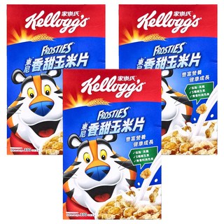 家樂氏 FROSTIES 東尼玉米片 香甜玉米片, 330g, 3盒