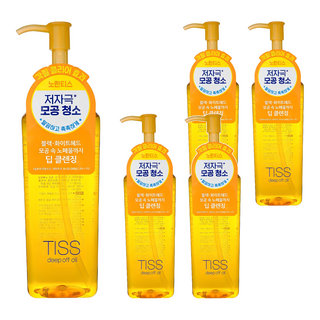 TISS COSMETIC 深層卸妝油, 320ml, 5瓶