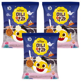 pinkfong 碰碰狐 鯊魚寶寶迷你藥果, 3個, 110g