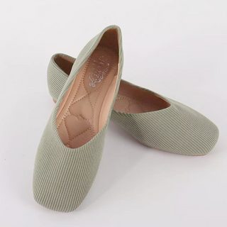 TCR 莫妮卡羅紋平底鞋