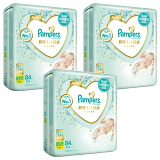 Pampers 幫寶適 台灣公司貨 一級幫黏貼型尿布 5kg以下, NB, 252片