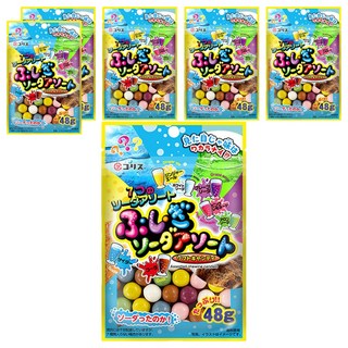 CORIS 七味汽水糖, 6個, 48g