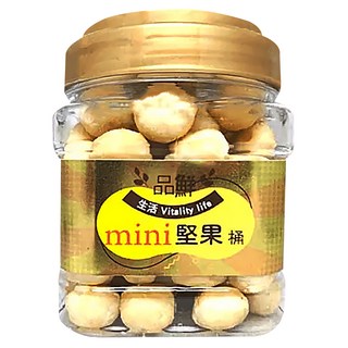 品鮮生活 mini堅果桶 原味夏威夷豆, 300g, 1桶