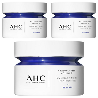 AHC 醫美科研超導水光玻尿酸活膚霜, 50ml, 3罐