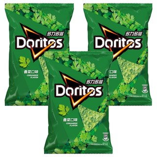 Doritos 多力多滋 香菜口味玉米片, 3包, 102g