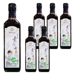 JOYSPRING 喜樂之泉 有機素蠔油, 使用有機糯米, 絕不添加黏稠劑, 500ml, 6瓶