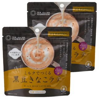 TEA TSUBOICHI 坪市製茶 黑豆茶粉 沖泡用, 2包, 100g, 1入
