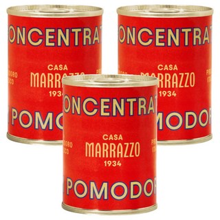 CASAMARRAZZO 濃縮番茄醬罐頭, 3個, 140g