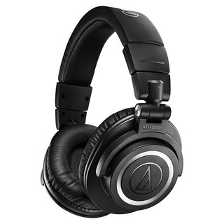 audio-technica 鐵三角 無線耳罩式耳機 原廠保固, ATH-M50xBT2, Black