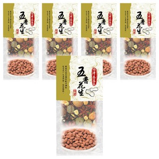 台灣土豆王 五香花生, 70g, 5包