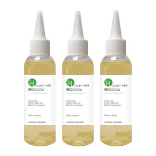 [純素美妝] GLOW MONSTER 青花菜萃取原液, 100ml, 3個