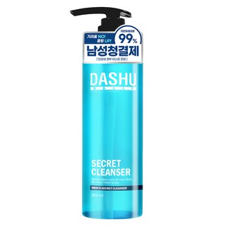 DASHU 清新涼爽男性私密處清潔露, 300ml, 1入