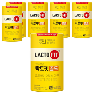 Chong Kun Dang 鍾根堂 LACTO-FIT 益生菌, 2g, 50包, 6罐
