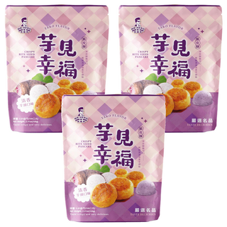 英雄哥 芋見幸福脆皮酥 清香芋頭口味, 108g, 3包