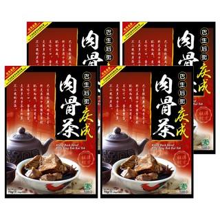 巴生後街 慶成全素肉骨茶包, 70g, 4包