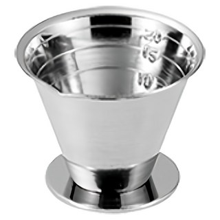 ECHO 不銹鋼迷你量杯 184467, Silver, 20ml, 1個