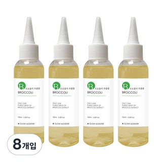 GLOW MONSTER [純素美妝] 花椰菜萃取原液, 100ml, 8個