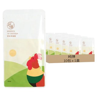 純煉 膠原熬雞精, 60ml, 10包, 1盒