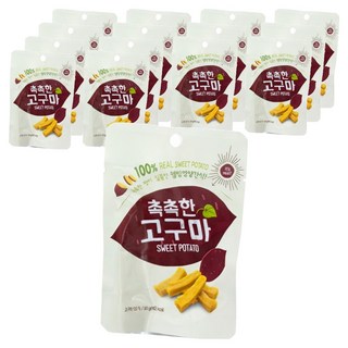 濕潤地瓜乾, 15個