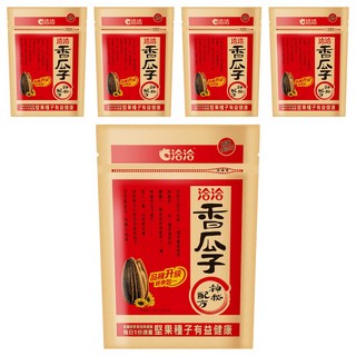 洽洽 香瓜子 精選葵瓜子 大顆易嗑 仁香美味, 225g, 5包